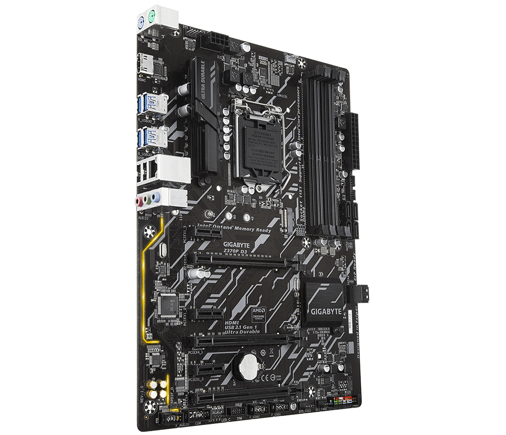 Gigabyte z370p d3 не стартует